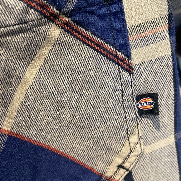 DICKIES - Long Sleeves Button Down Shirt -XL - Picture 5 of 9